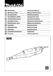 Makita 906 Manual De Instrucciones