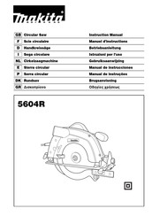 Makita 5604R Manual De Instrucciones