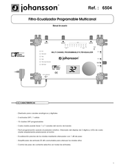 Johansson 6504 Manual De Usuario