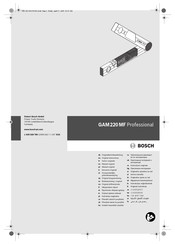 Bosch GAM220MF Professional Manual Original