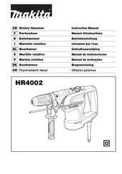 Makita HR4002 Manual De Instrucciones