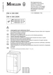 Moeller DM 4-340-90K Instrucciones De Montaje