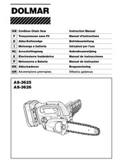 Dolmar AS-3625 Manual De Instrucciones