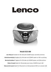 Lenco SCD-300 Manual Del Usuario