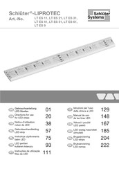 Schluter LT ES 51 Manual De Uso