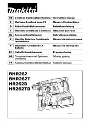 Makita BHR262 Manual De Instrucciones