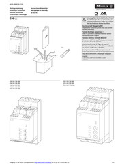 Moeller DS6-340-110K-MX Instrucciones De Montaje