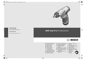 Bosch GSR 10,8 V-LI PROFESSIONAL Manual Original