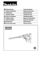 Makita HR3850K Manual De Instrucciones