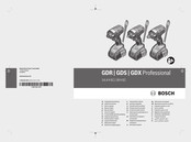 Bosch GDR 18 V-EC Professional Manual Original