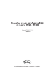 Nordson BM20 serie Manual De Usuario