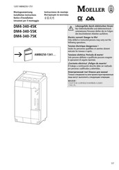 Moeller DM4-340-45K Instrucciones De Montaje