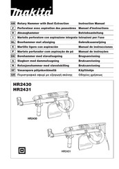 Makita HR2430 Manual De Instrucciones