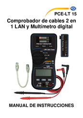 PCE Instruments PCE-LT 15 Manual De Instrucciones