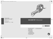 Bosch GSA 800 PE Professional Manual Original