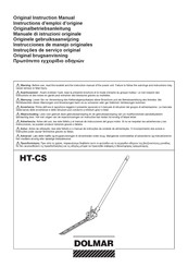 Dolmar HT-CS Instrucciones De Manejo