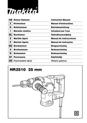 Makita HR2510 Manual De Instrucciones