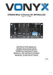 Vonyx STM3030 Manual De Instrucciones