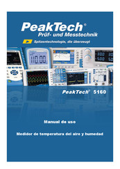 PeakTech 5160 Manual De Uso