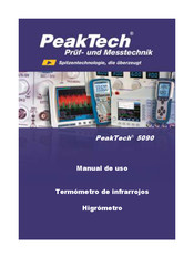 PeakTech 5090 Manual De Uso