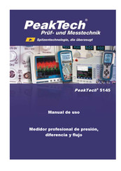 PeakTech 5145 Manual De Uso