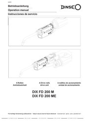 DINSE DIX FD 200 M Instrucciones De Servicio