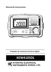 Kyoritsu Electrical Instruments Works KEW4105DL Manual De Instrucciones