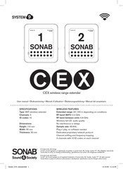 Sonab CEX Manual Del Propietário