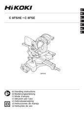 HIKOKI C 8FSE Instrucciones De Manejo