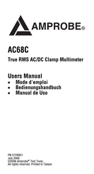 Amprobe AC68C Manual De Uso