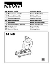 Makita 2414B Manual De Instrucciones