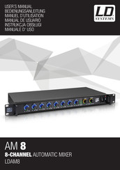 LD Systems AM 8 Manual De Usuario