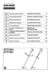 Dolmar AT3726L Manual De Instrucciones