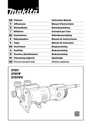 Makita 3707FC Manual De Instrucciones