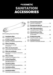 Dometic DVF Holding Tank Vent Filter Instrucciones De Montaje