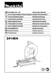 Makita 2414EN Manual De Instrucciones