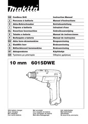 Makita 6015DWE Manual De Instrucciones