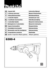 Makita 6300-4 Manual De Instrucciones