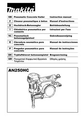 Makita AN250HC Manual De Instrucciones