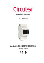 Circutor line-CVM-D32 Manual De Instrucciones