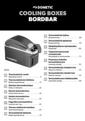Dometic BORDBAR TB 08 Instrucciones De Uso