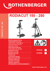 Rothenberger FF30250 Instrucciones De Uso