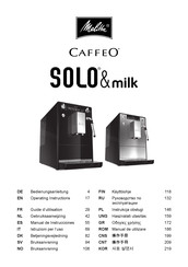 melitta E953-102 Manual De Instrucciones