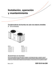 Trane TWA073DA Manual De Instalación, Operación Y Mantenimiento