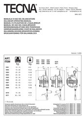 TECNA 9361 Manual De Uso