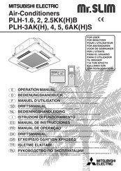 Mitsubishi Electric Mr.Slim PLH-2KKHB Para El Usuario