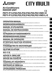 Mitsubishi Electric City Multi PEFY-P20VMS1-E Manual De Instrucciones