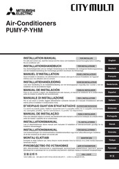 Mitsubishi Electric PUMY-P-YHM Serie Manual De Instalación