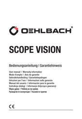 Oehlbach SCOPE VISION Manual Del Usuario