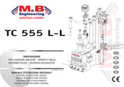 M&B Engineering TC 555 L-L Manual De Instrucciones